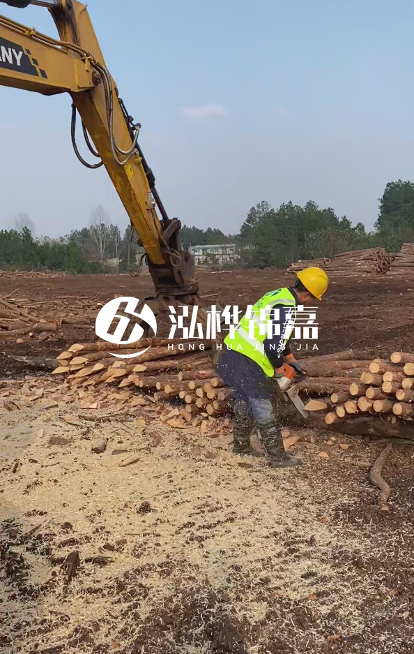 銅陵挖機打木樁專業(yè)施工-打松木樁一般算米還是算根？