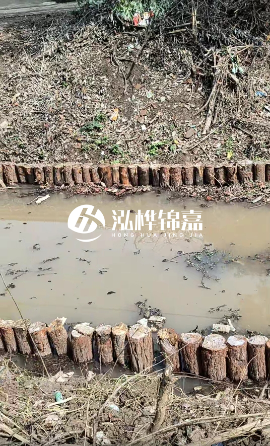 泉州挖機打木樁專業施工-河道護坡打木樁后怎么加固？