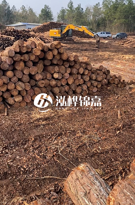 松木樁是砍下來直接送到工地嗎？發貨前需要做哪些預處理？